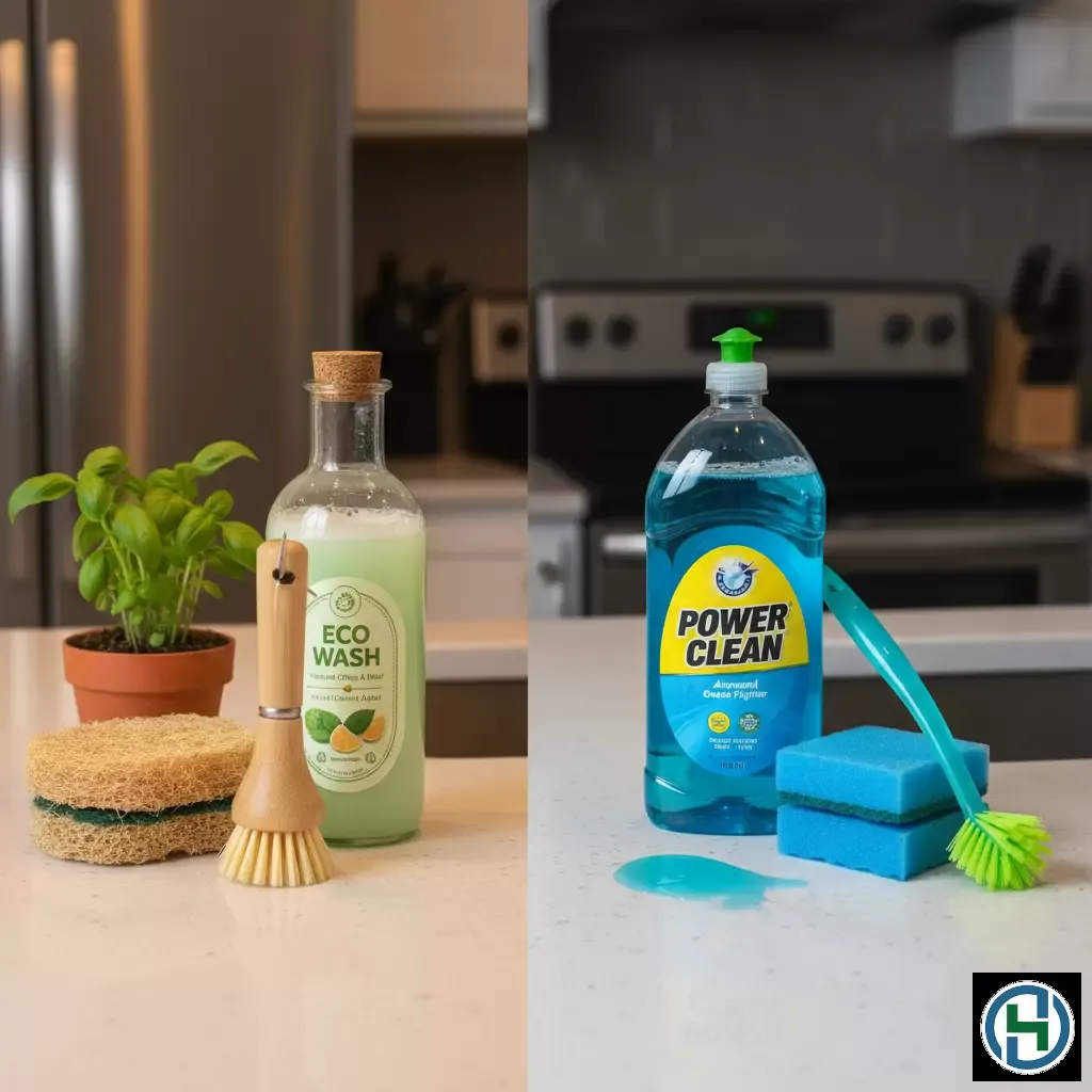 gemini_image_1770253609 Nước rửa chén sinh học an toàn cho sức khỏe lâu dài và thân thiện với nguồn nước