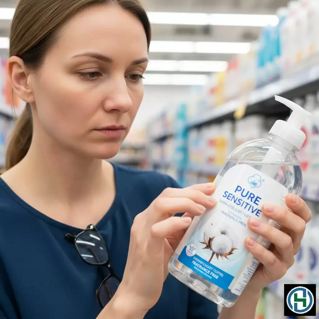 gemini_image_1770254924 Lựa chọn đúng loại nước giặt là chìa khóa để bảo vệ làn da nhạy cảm khỏi kích ứng