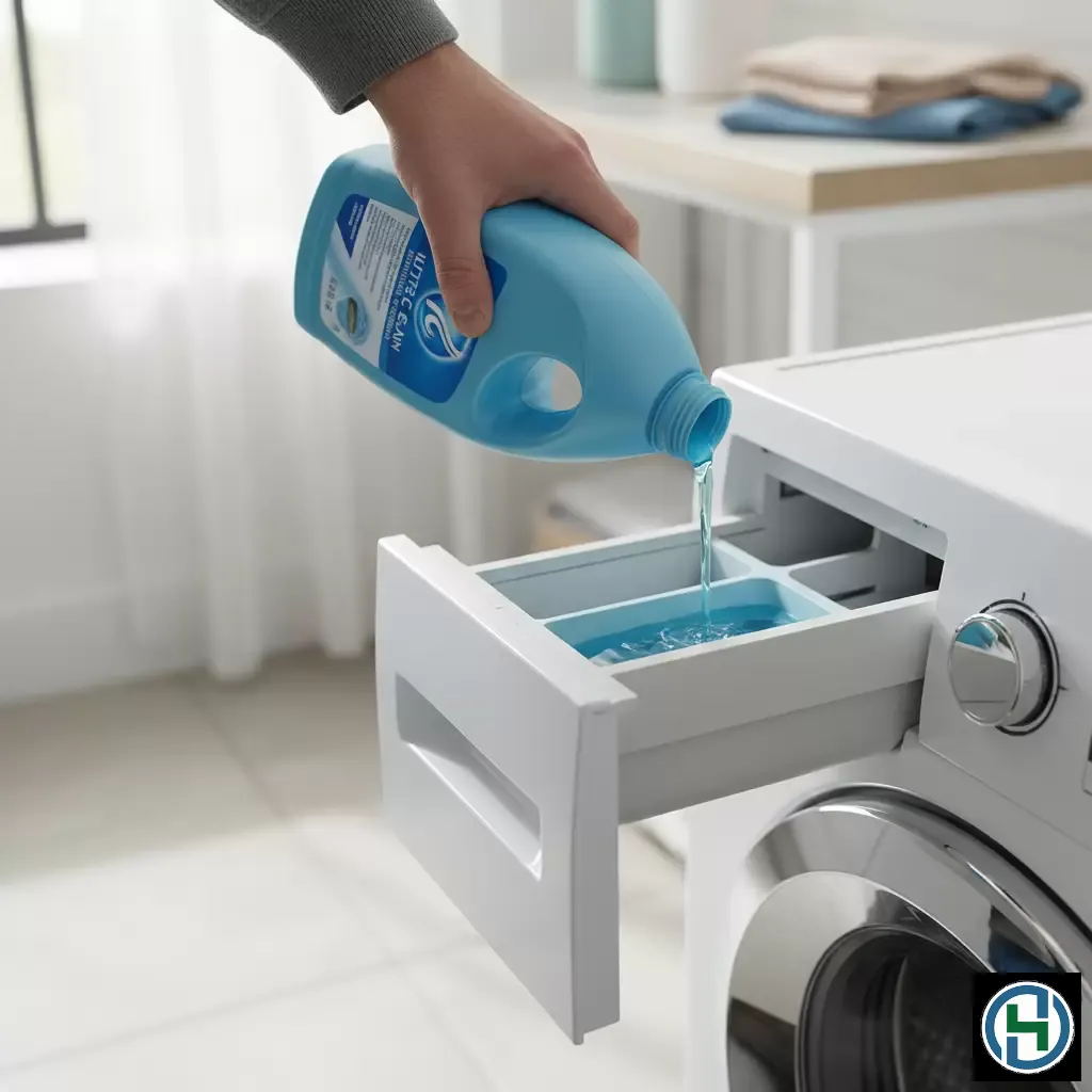 gemini_image_1770255234 Sử dụng lượng nước giặt vừa đủ là chìa khóa để quần áo thể thao sạch sâu và không bị cặn bẩn