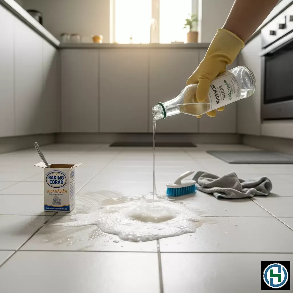 gemini_image_1770257098-1 Hỗn hợp giấm và baking soda là giải pháp tự nhiên hiệu quả để khử mùi