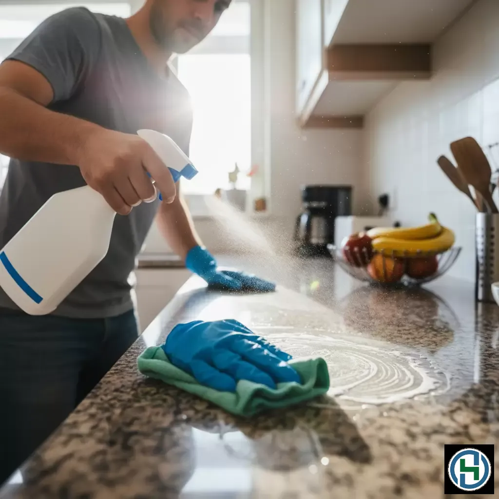 Vệ sinh nhanh mỗi ngày giúp ngăn chặn vết bẩn cứng đầu tích tụ