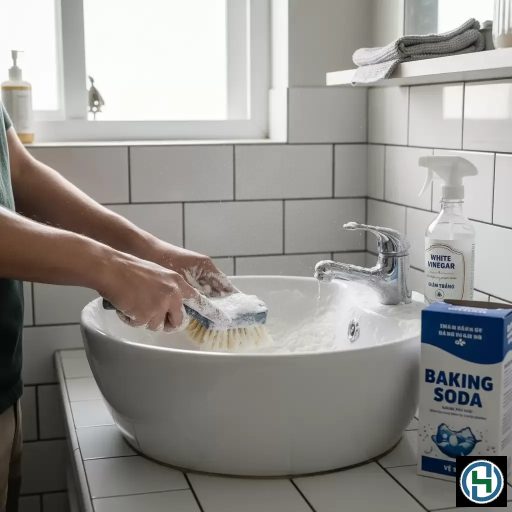 Sử dụng hỗn hợp tự nhiên để tẩy rửa nấm mốc an toàn và hiệu quả