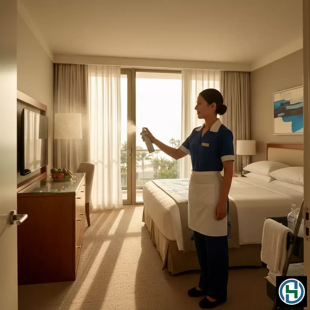 Hương thơm tinh tế giúp tạo ấn tượng tốt và cảm giác thư giãn cho khách lưu trú