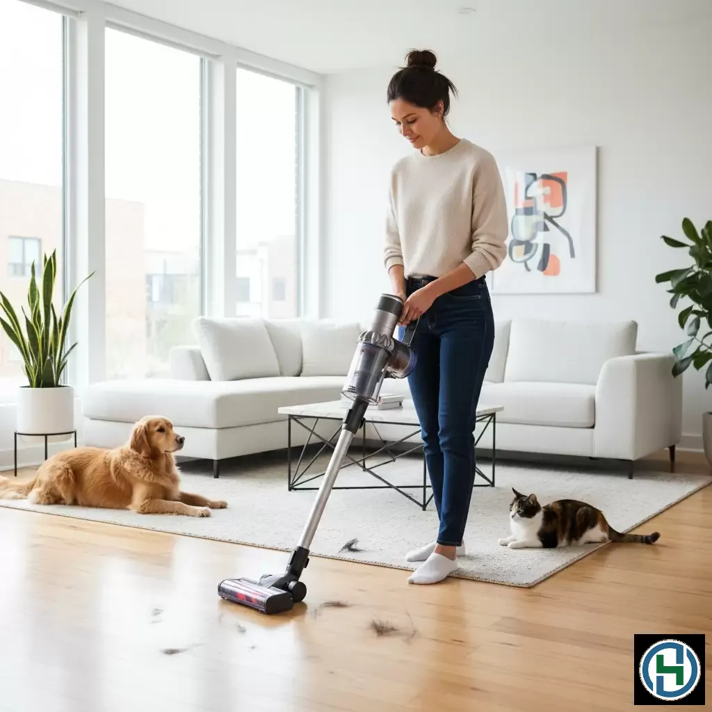 gemini_image_1770266934 Duy trì không gian sạch sẽ là ưu tiên hàng đầu của người nuôi thú cưng