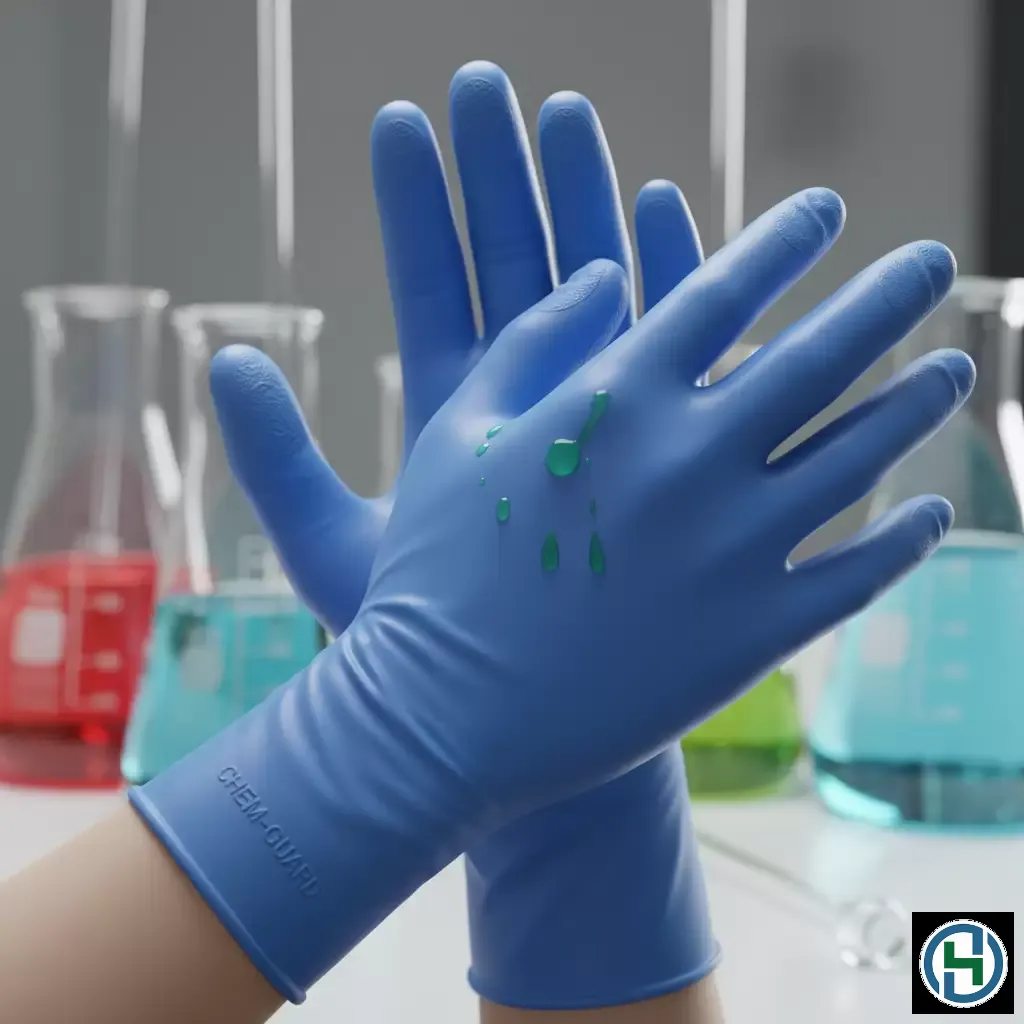 gemini_image_1770270824 Bao tay Nitrile là lựa chọn ưu việt khi làm việc với các loại hóa chất tẩy rửa mạnh