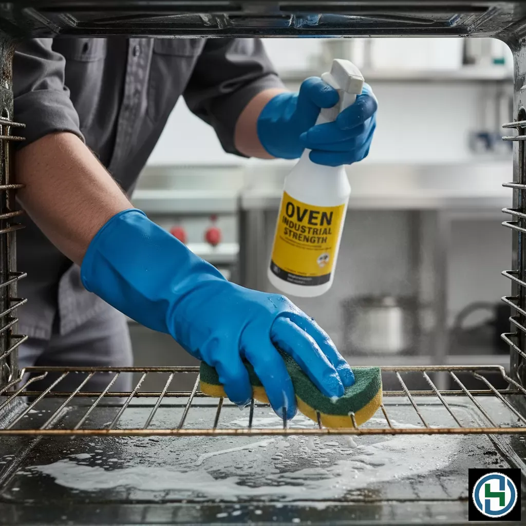 Luôn trang bị đồ bảo hộ khi thực hiện vệ sinh thiết bị bằng dung dịch tẩy rửa