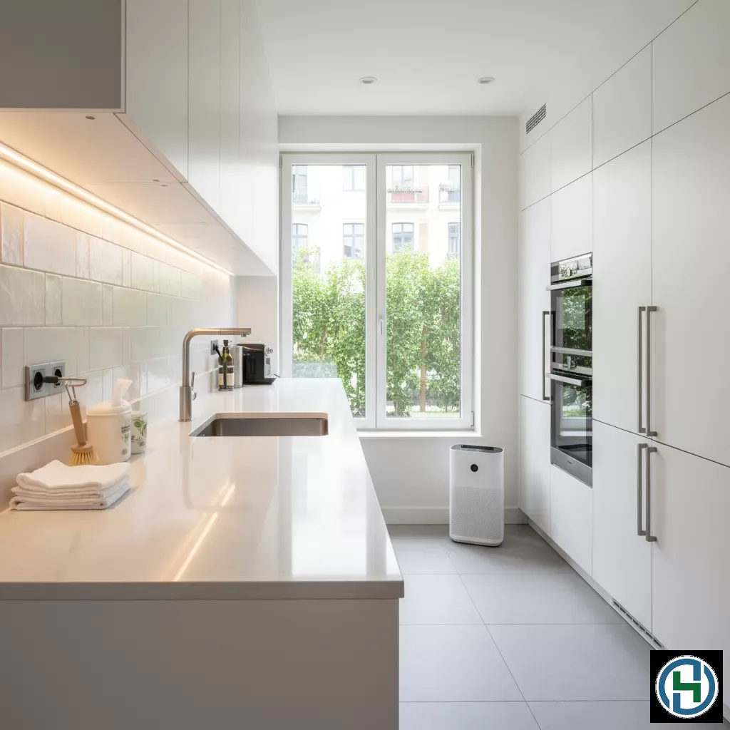 Một gian bếp trông sạch sẽ vẫn có thể ẩn chứa nhiều vi khuẩn gây hại nếu không được vệ sinh đúng cách