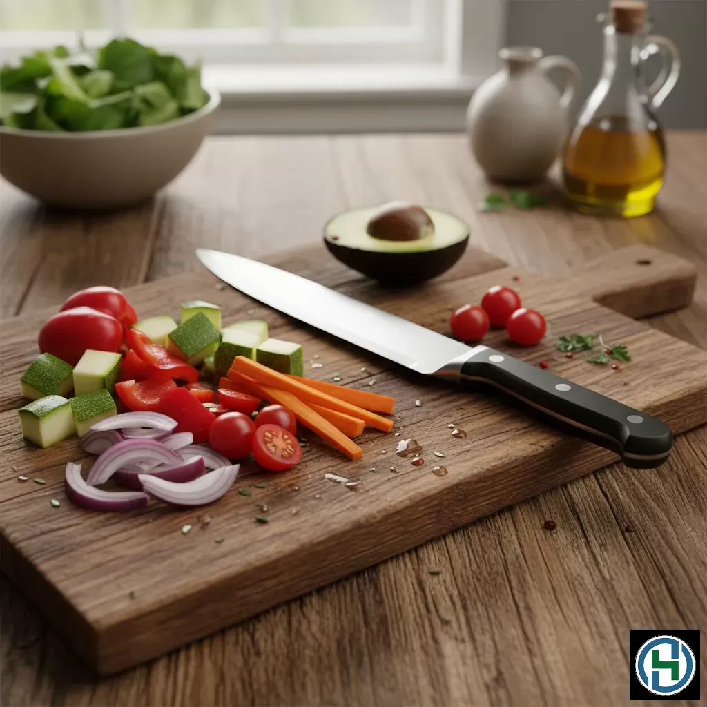 Các vết cắt trên thớt gỗ là nơi vi khuẩn dễ dàng ẩn nấp và phát triển