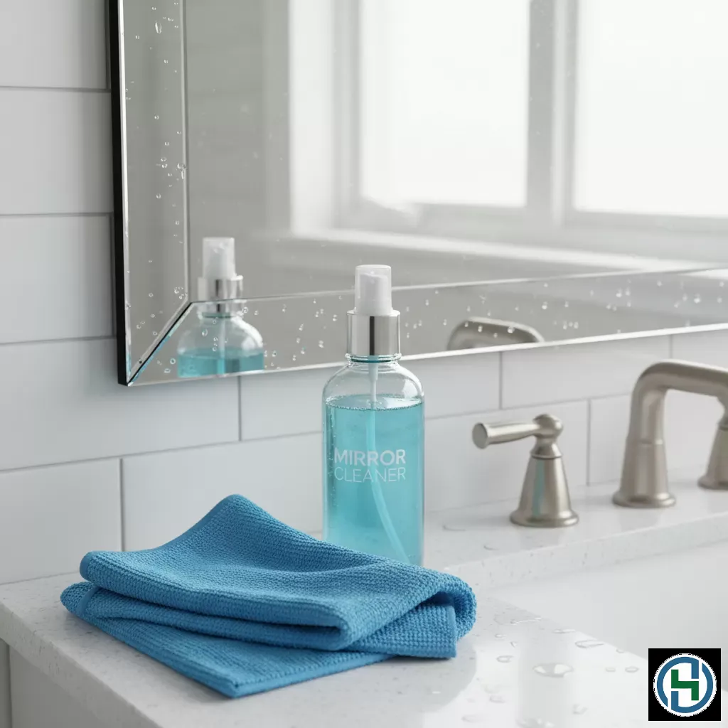 Sử dụng khăn microfiber và dụng cụ chuyên dụng là yếu tố then chốt để không để lại vệt mờ