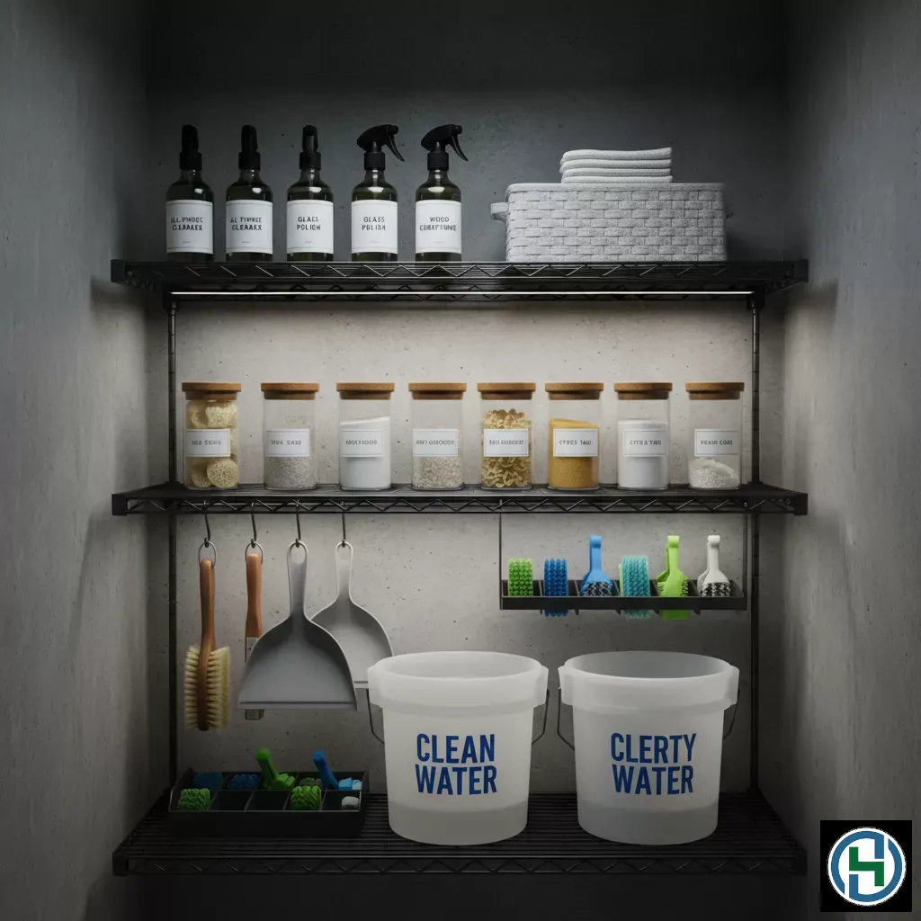 Sắp xếp hóa chất tại nơi khô ráo thoáng mát giúp duy trì chất lượng lâu dài