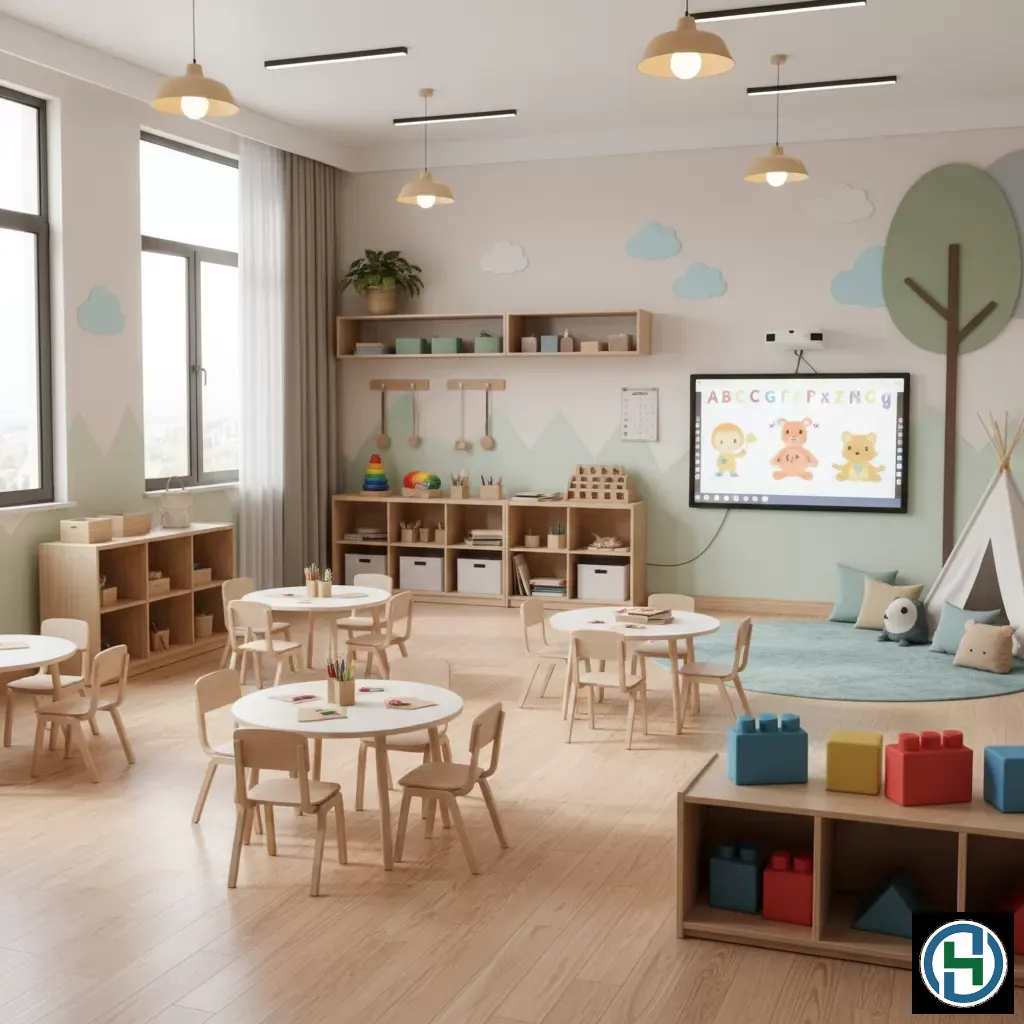 Không gian học tập chuyên nghiệp tạo niềm tin cho phụ huynh