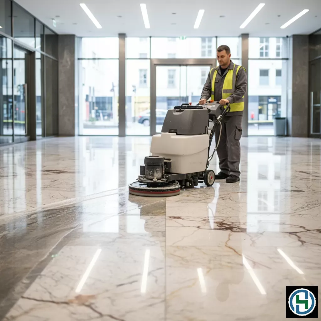 Sử dụng hóa chất chuyên dụng giúp bảo vệ bề mặt sàn đá đặc thù