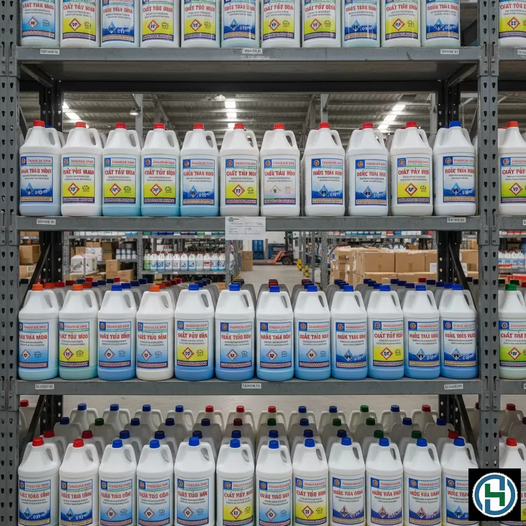 Phân loại hóa chất giúp quản lý kho vật tư hiệu quả hơn
