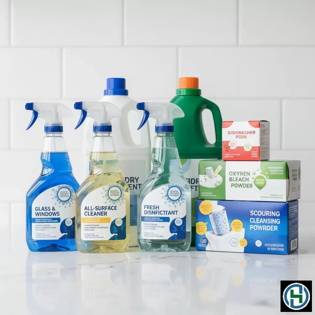 Sự đa dạng của các loại hóa chất vệ sinh phổ biến hiện nay