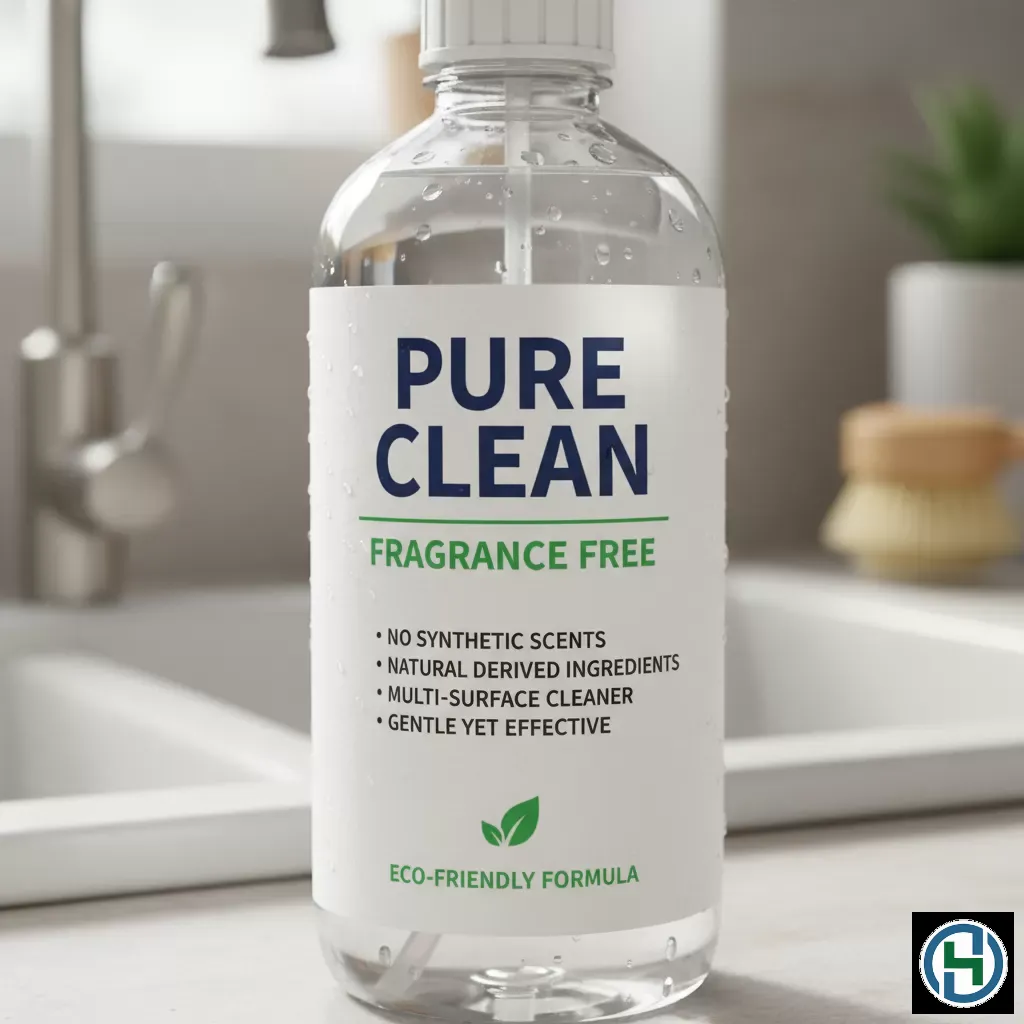 Sản phẩm tẩy rửa không mùi thường là lựa chọn ưu tiên cho môi trường nhạy cảm