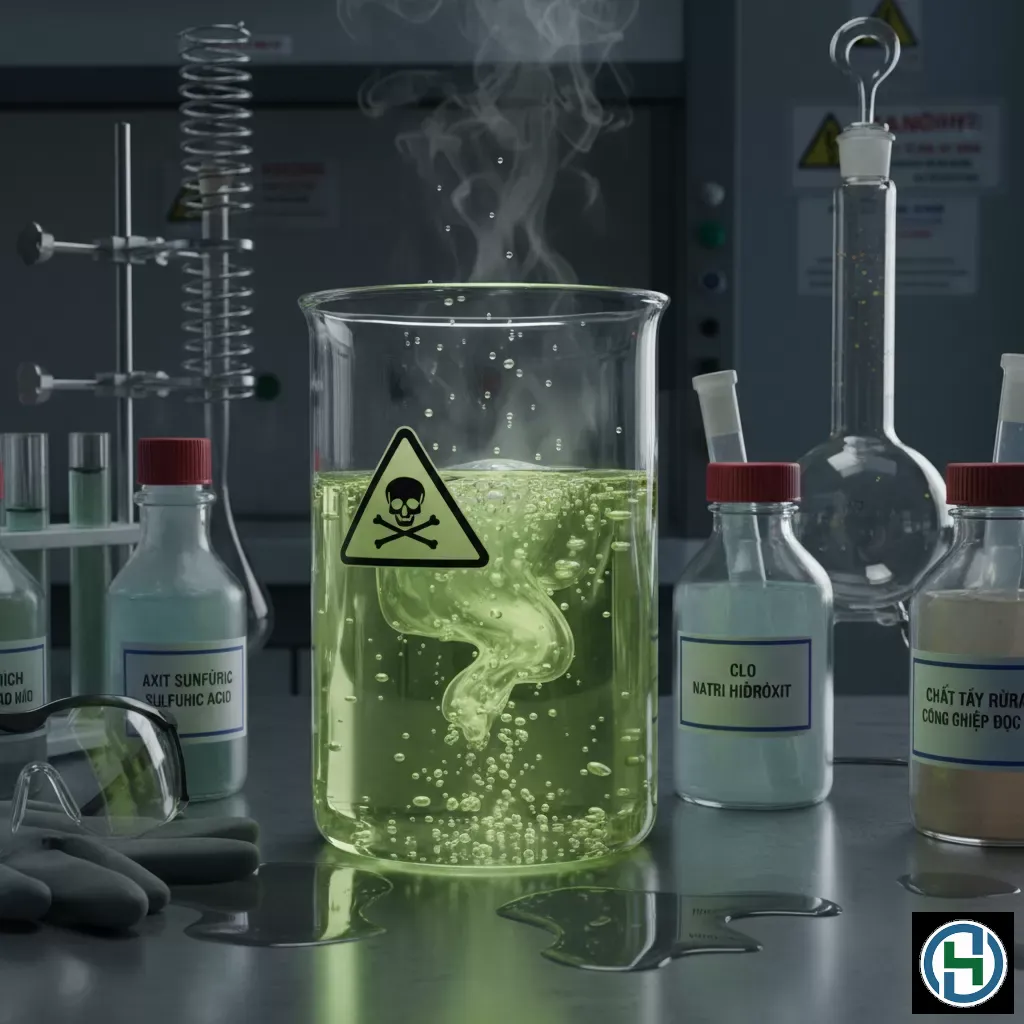 Các thành phần hóa học độc hại thường ẩn nấp trong các sản phẩm tẩy rửa giá rẻ không rõ nguồn gốc