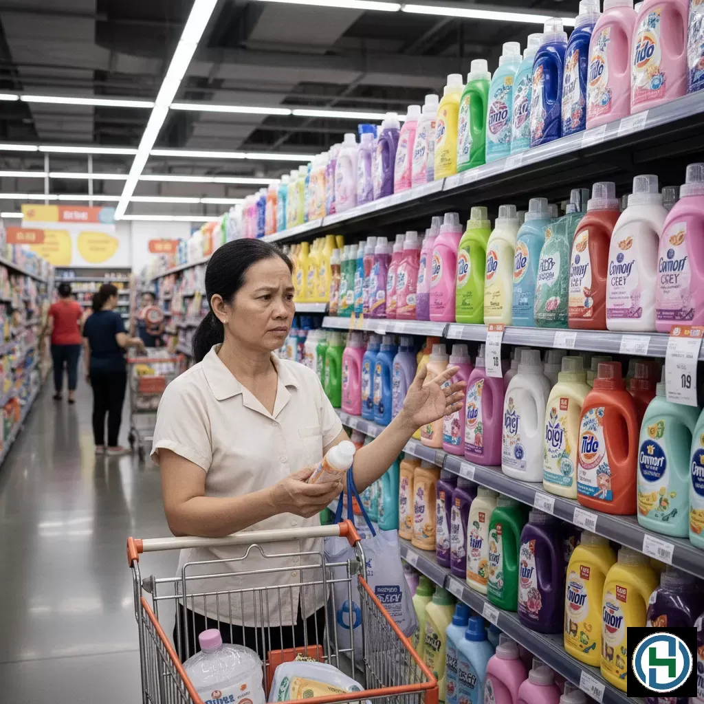 Việc lựa chọn sản phẩm tẩy rửa an toàn là vấn đề quan trọng đối với sức khỏe gia đình