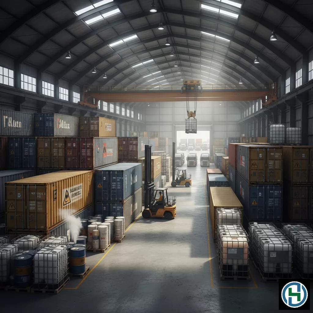 Tối ưu hóa vận chuyển và kho bãi thông qua việc hợp nhất đơn hàng hóa chất