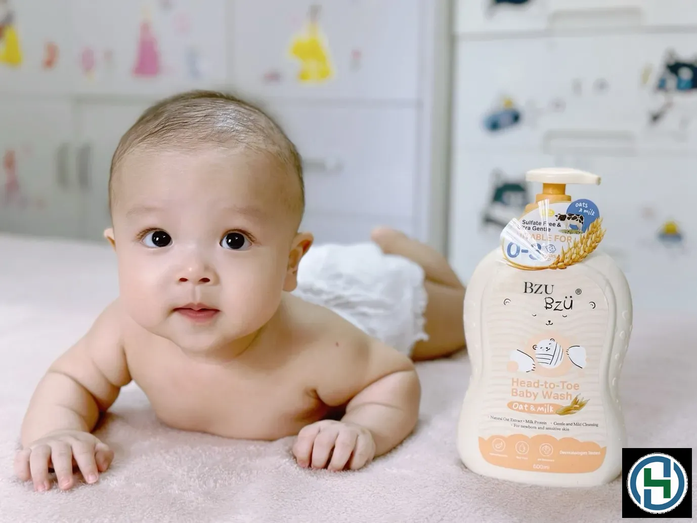 Hóa chất xanh giúp bảo vệ làn da mỏng manh của trẻ khỏi các tác nhân gây dị ứng