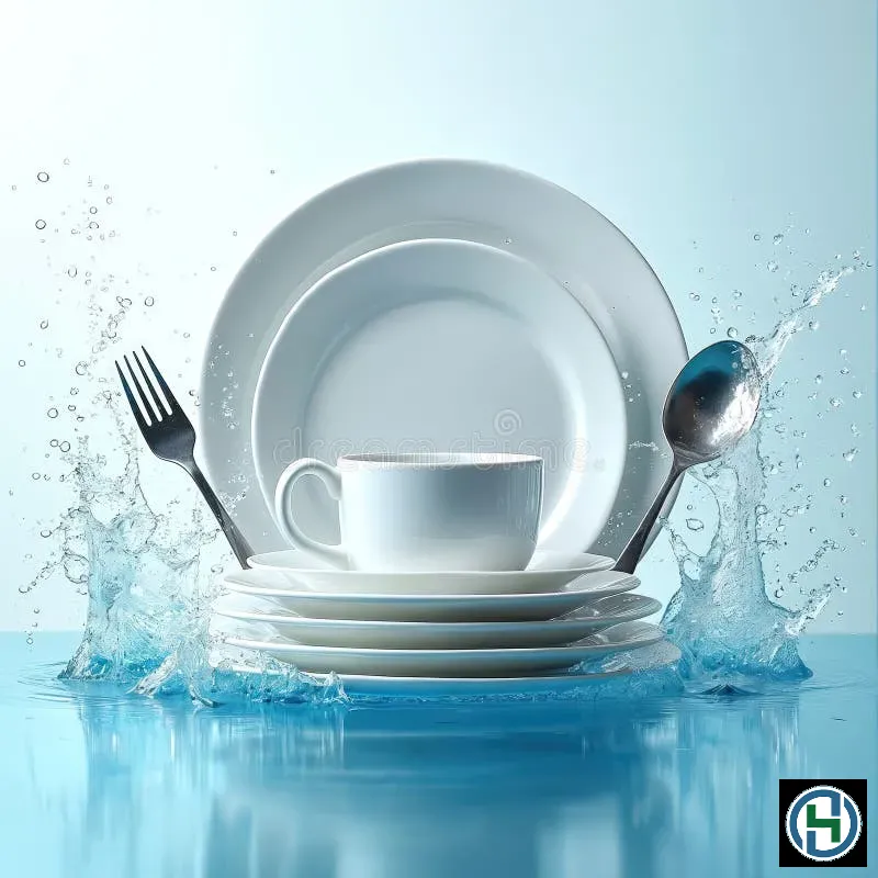Bát đĩa sạch bóng và không còn dư lượng hóa chất độc hại nhờ nước rửa chén sinh học