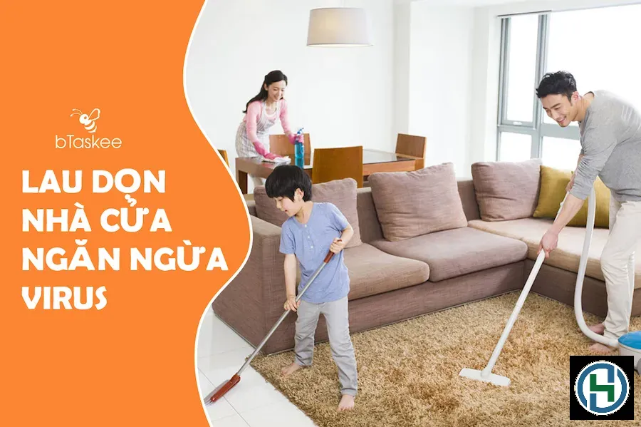 Vệ sinh nhà cửa đúng cách là chìa khóa bảo vệ sức khỏe gia đình trong mùa dịch