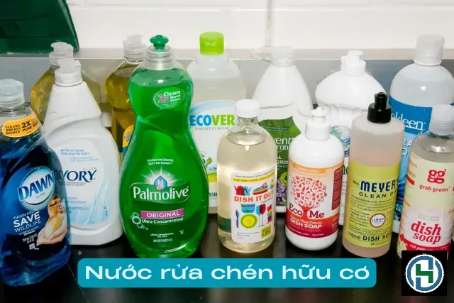 Các dòng nước rửa chén sinh học nhập khẩu luôn được đánh giá cao về độ lành tính