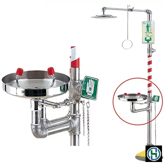 Trạm rửa mắt khẩn cấp là thiết bị bắt buộc phải có tại nơi làm việc với hóa chất