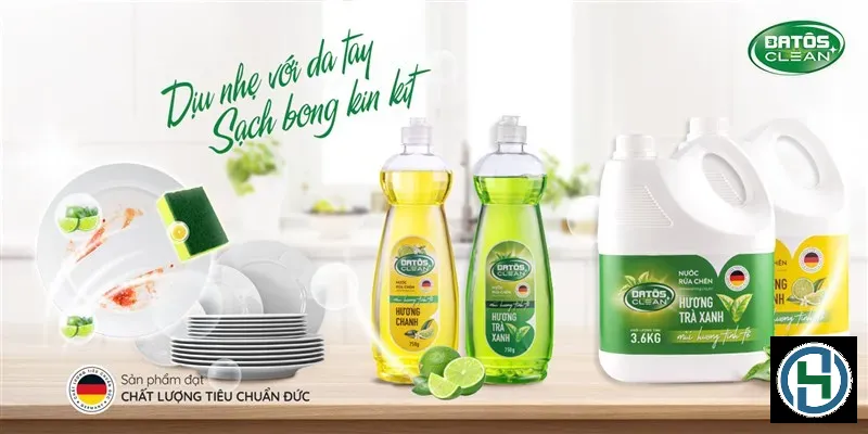 Sản phẩm nước rửa chén thiên nhiên giúp tối ưu chi phí và bảo vệ sức khỏe người dùng