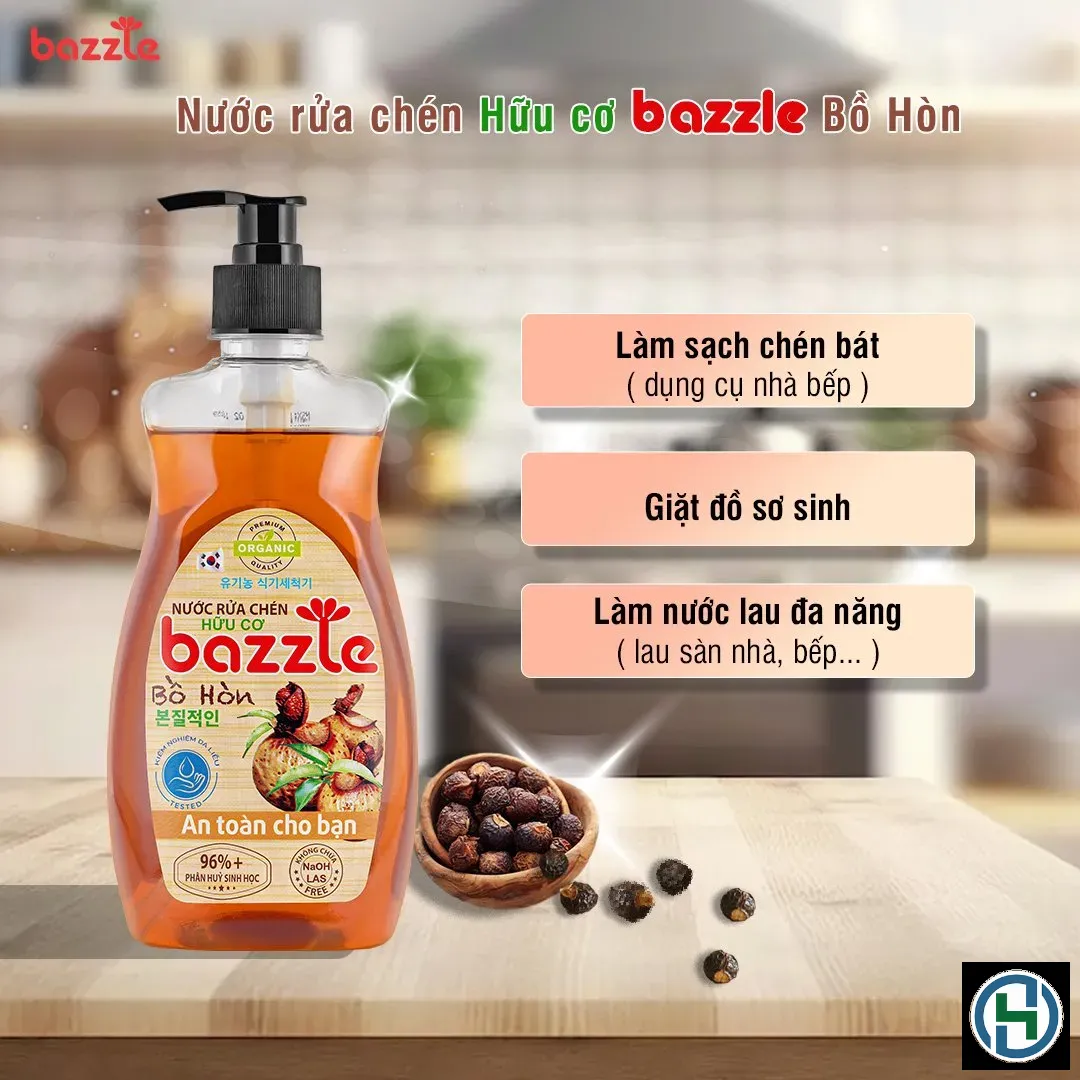 Nước rửa chén chiết xuất từ bồ hòn là giải pháp an toàn và kinh tế cho mọi gian bếp